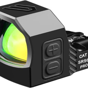 Cyelee CAT SRS6 PRO w/ STIG-RS, Red 6 MOA Dot, For RMSc/407k/507k Footprint