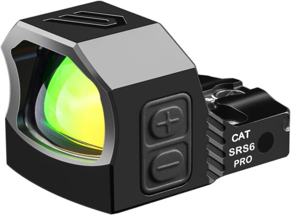 Cyelee CAT SRS6 PRO w/ STIG-RS, Red 6 MOA Dot, For RMSc/407k/507k Footprint