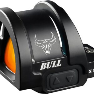 Cyelee Bull X PRO, Red 2 MOA Dot & 26 MOA Circle, For RMR/407C/507C Footprint